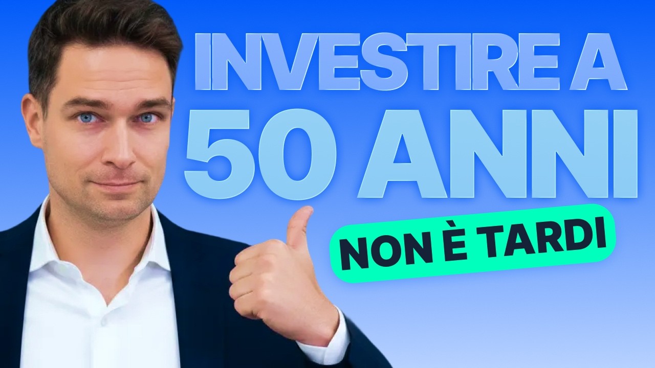 Come investire a 50 anni: il piano per i prossimi 15