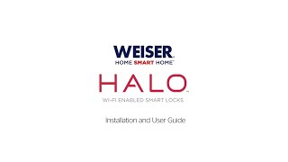 How to Install HALO Wi-Fi Touchscreen Smart Lock
