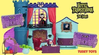 Hotel Transylvania 3 Grand Lobby Toy Hotel Playset With Poseable Mavis &amp; Zombie Figures Tubey Toys