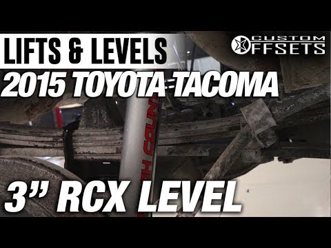 Lifts & Levels: 3" Rough Country Leveling Kit 2015 Toyota Tacoma
