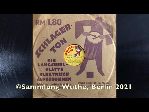 SCHLAGERTON: ALFRED BERES/JULIAN FUHS Spiel mir ein Lied auf der Geige - Auf Wiederseh'n 1930 Berlin