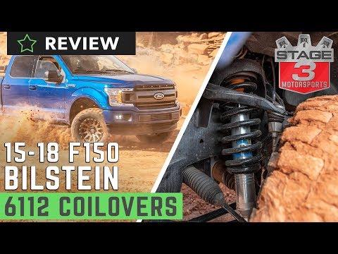 2015-2018 F150 4WD Bilstein 6112 Front Suspension Review On & Off-Road