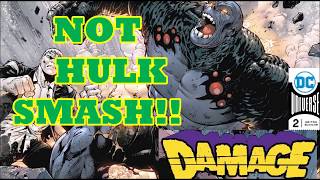DAMAGE CONTINUES TO OUTSHINE THE HULK COMIC BOOK : He Tears A Hole Through A Woman&#39;s Hand This Issue