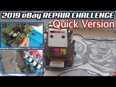 2019 eBay Repair Challenge - Week 4 - 1978 Robot (QUICK VERSION)