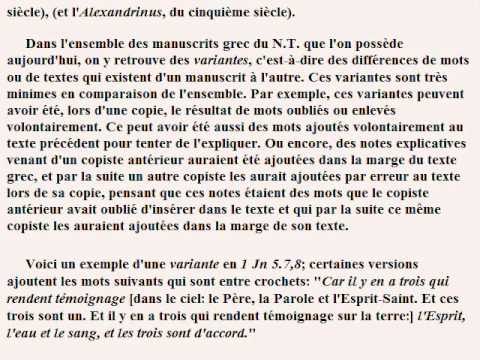 pourquoi la bible est vraie