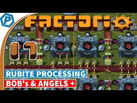 Factorio 0.16.x | Rubite Processing | Bob's & Angels, with Brain Melting | 17 | Modded