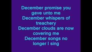 Collective soul - December - Lyrics