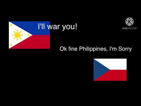Philippines Vs Czech Republic (copier flags)