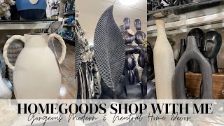 HOMEGOODS SHOP WITH ME | NEW SPRING HOME DECOR | MODERN & NEUTRAL AESTHETICS | VLOG | 2023