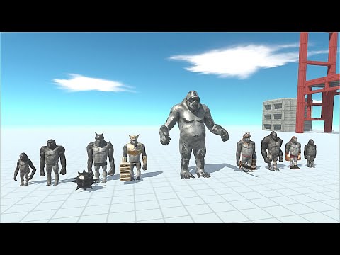 MUTANT PRIMATES VS FACTION (Similiar Price ) - Animal Revolt Battle Simulator