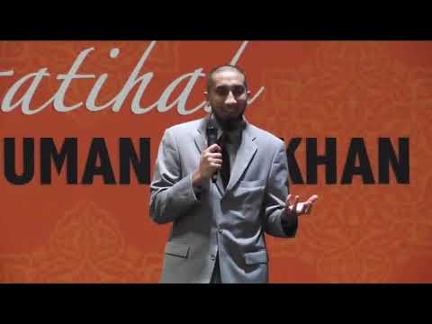 Surah Al Fatiha Analysis - Nouman Ali khan - Singapore Lecture 2013