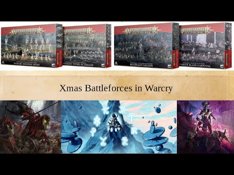 Using the Xmas Battleforce Boxes in Warcry