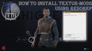 How to install Texture-Mods using Resorep -Guide Tutorial - Better Call Cal  Jedi Fallen Order