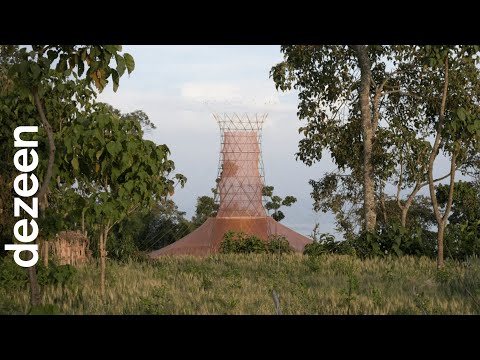 Warka Wasserturm gewinnt Trinkwasser aus der Luft