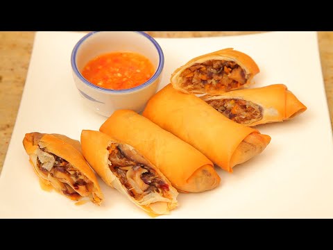 LIGHT AND CRISPY SPRING ROLLS