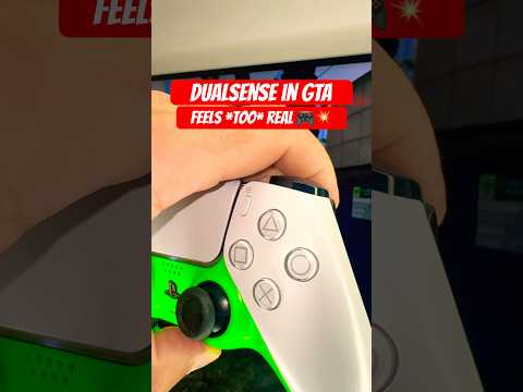GTA + PS5 Adaptive Trigger = 💥