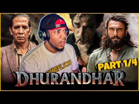 Dhurandhar [ Part 1 of 4 ] * FIRST TIME WATCHING */ MOVIE REACTION!!!| Ranveer Singh | Aditya Dhar |