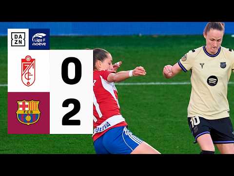 Granada CF vs FC Barcelona (0-2) | Resumen y goles | Highlights Liga F