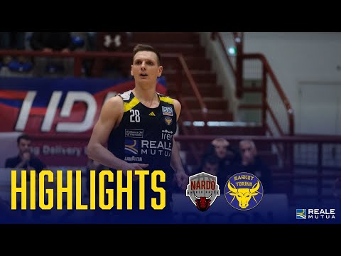 Highlights: HDL Nardò Basket vs Reale Mutua Torino 68-74 | Regular Season | 11^ Giornata
