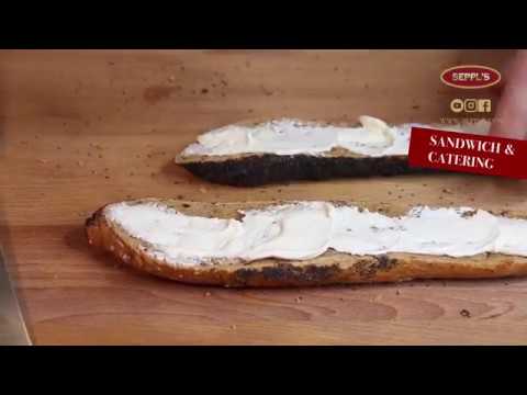 Seppls Backkunst Catering Sandwich Ideen Brotzeit München Käse Zucchini Tomate