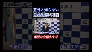 意外と知らない？国会議員の1日。#自民党#政治#国会議員#秋葉賢也