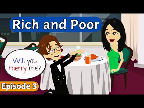 Rich and Poor  episode 3 | English Speaking Practice | English Story