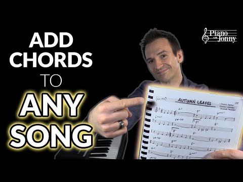 My top trick for adding chords to ANY song.
