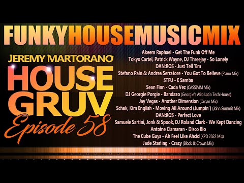 HOUSE GRUV 58 🕺Funky House Music DJ MIX 🕺 #housemusic - DJ Jeremy Martorano