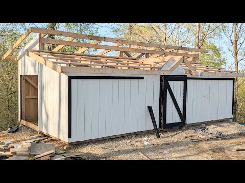 12x24 Scheunenbau – Würden Sie dieselbe Farbe verwenden?