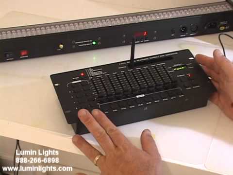 Lumin Lights Power Mix Mini Battery Powered Light Controller with Wireless DMX