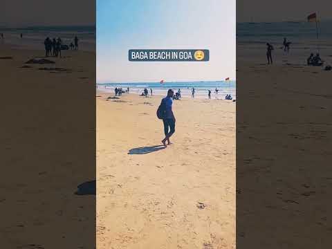 Baga beach in Goa 💫 #shortvideo #travel ✈️#newshortvideo