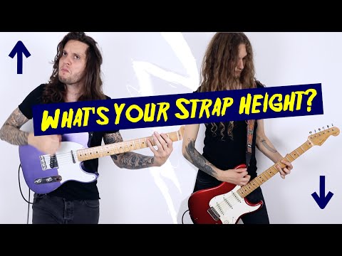 THE 9 HEIGHTS FOR YOUR GUITAR STRAP