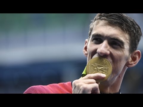 Before Michael Phelps wins gold, he puts this on