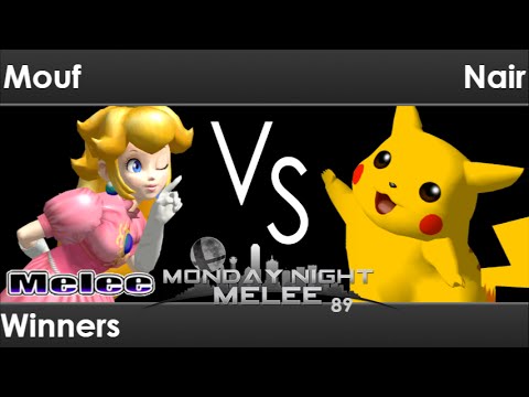 MNM 89 - SWG | Mouf (Peach, Fox) vs Nair (Pikachu) Winners - Melee