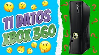 11 DATOS de la XBOX 360 que TIENES QUE SABER | Los mas Curiosos e Interesantes
