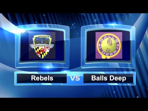 Rebels vs Balls Deep - Semi Finals - DC Kickball365 Open #DCKO2019