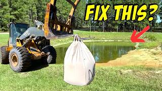 Can SODIUM BENTONITE CLAY Seal Our 6 Year Old LEAKING Pond?