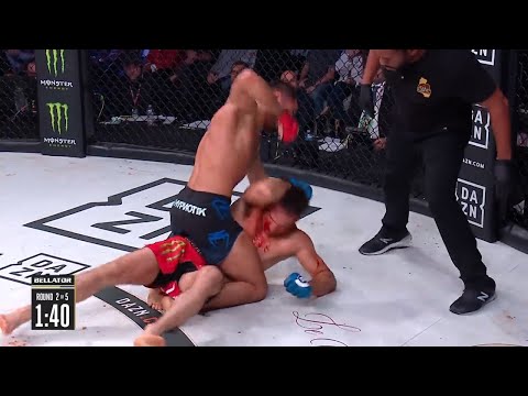 PELEA SANGRIENTA GEGARD MOUSASI VS RORY MC DONALD BELLATOR HIGHTLIGHT FIGHT MMA UFC LUTA