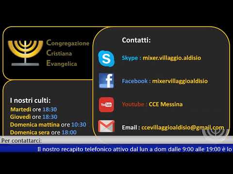 2022-07-21 Culto Giovedì - Fr. Gemelli - Fr. Cannelora - Filippesi Cap 1 vers 1-14