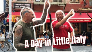 I Made Pizza at America's First Pizzeria & Ate Cannoli w/ the Cannoli King of Little Italy