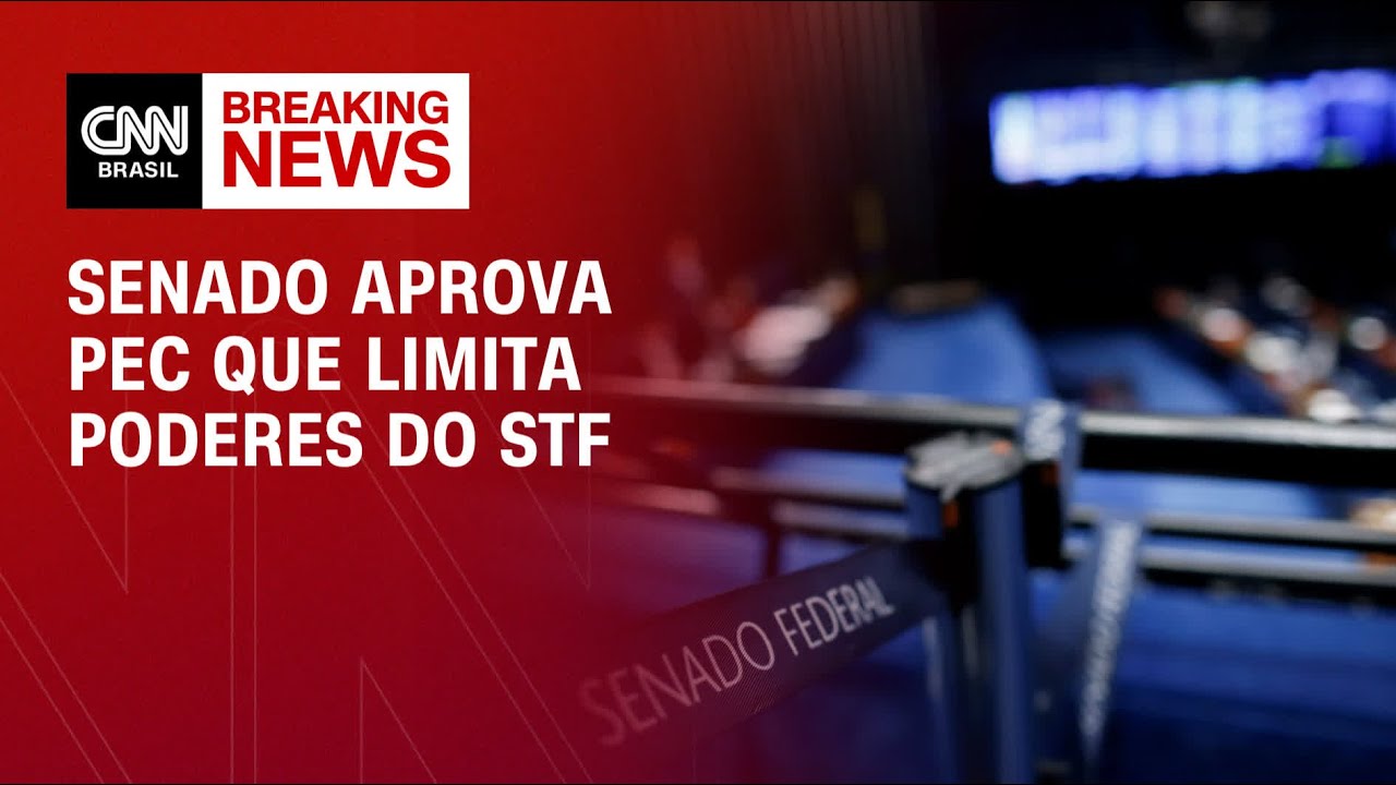 Senado aprova PEC que limita poderes do STF | CNN PRIME TIME