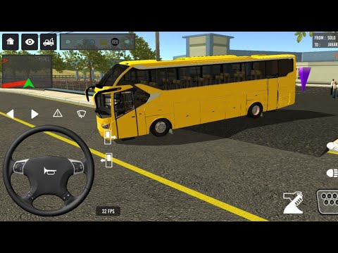 Heavy Pro driver coach bus simulator Indian Pro driver dangerous road Android gameplay 
