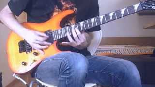 Symphony X - In The Dragon&#39;s Den. Solo and end cover (Standard Tunning)