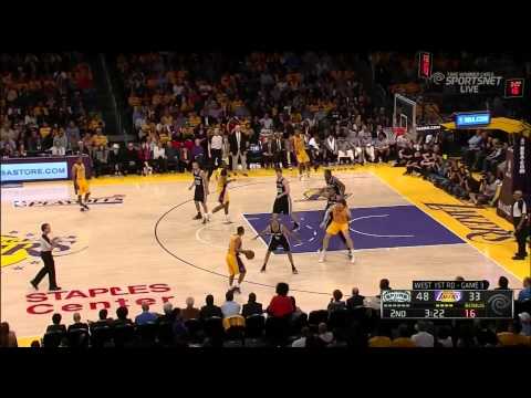 Spurs vs Lakers Game 3(4.26.2013)