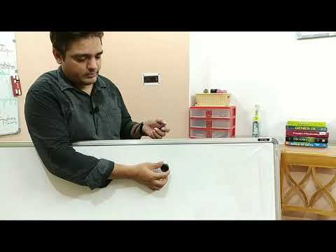 Ceramic Magnetic Board White /Green 6x4