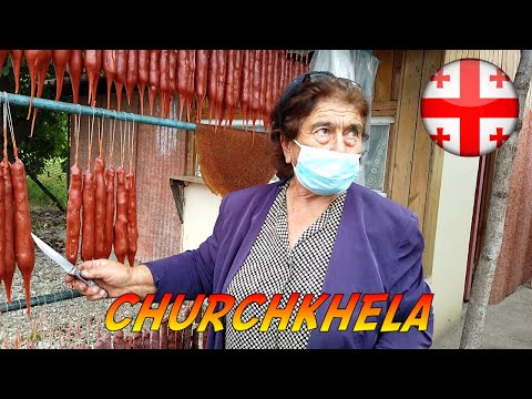 Churchkhela: STRANGE Georgian Lollipops You MUST Try