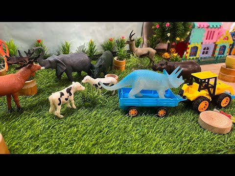 Terra Battat Animal Care Playset - Building plus animal toys @RaceToyTime