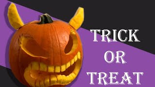 ハロウィンの定番！カボチャランタンを作ってみた / First time pumpkin carvin