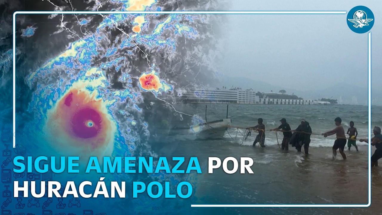 Huracán Polo mantiene alerta en México este sábado