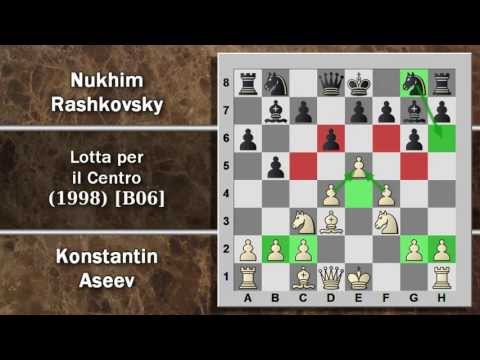 Annotated Chess Games 45 - Aseev vs. Rashkovsky - Fight for the Center - 1998 [B06]